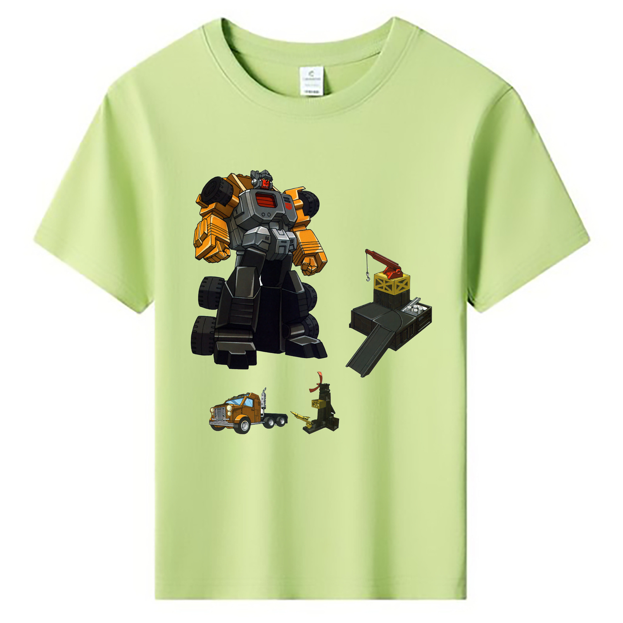 （画像用）  綿100％キッズTシャツ（フロントプリント）